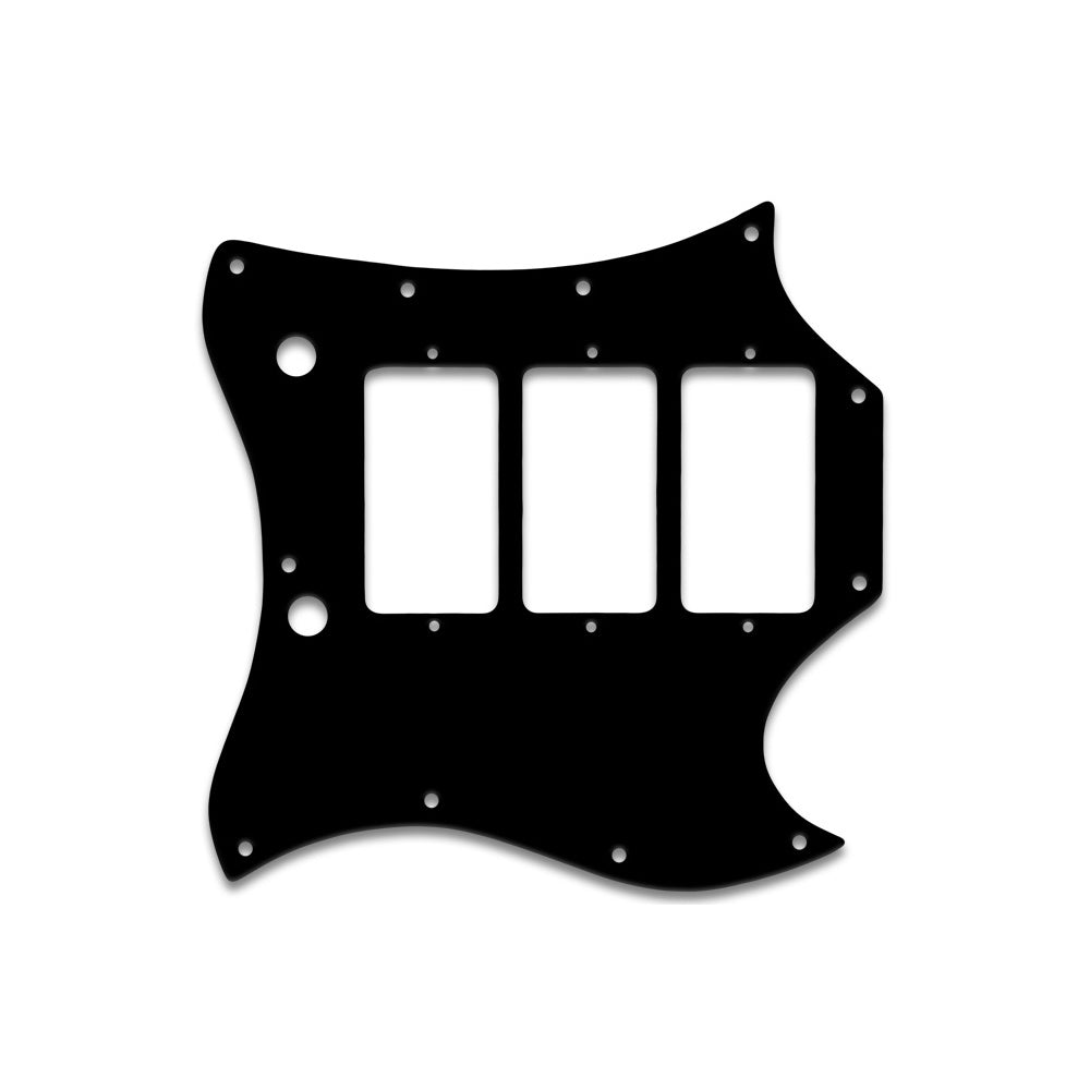 Gibson SG Custom 1964-1970 Full Face SG Custom - Black White Black