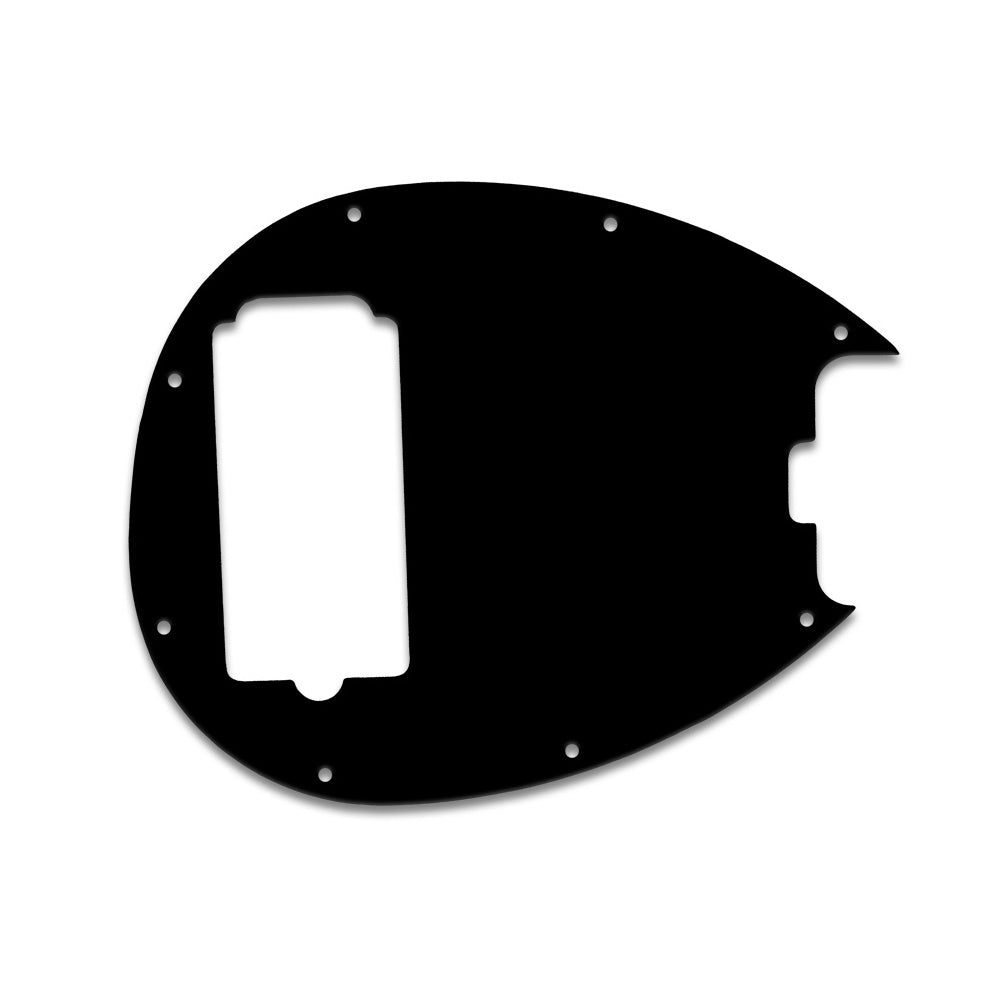 Sterling H 5 String Bass - Solid Shiny Black .090" / 2.29mm thick, with bevelled edge