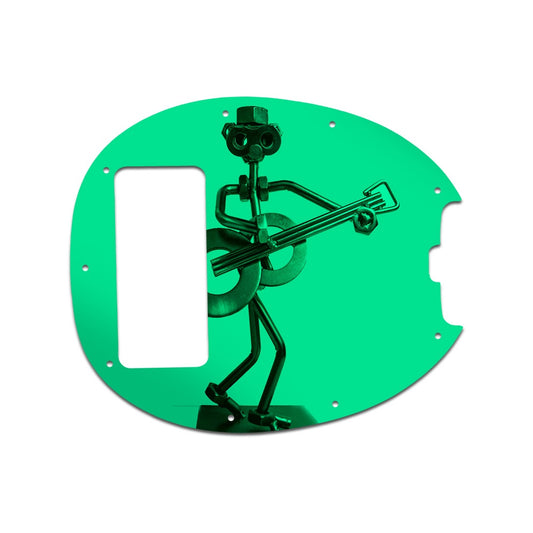 Classic Stingray 5 String Bass - Green Mirror