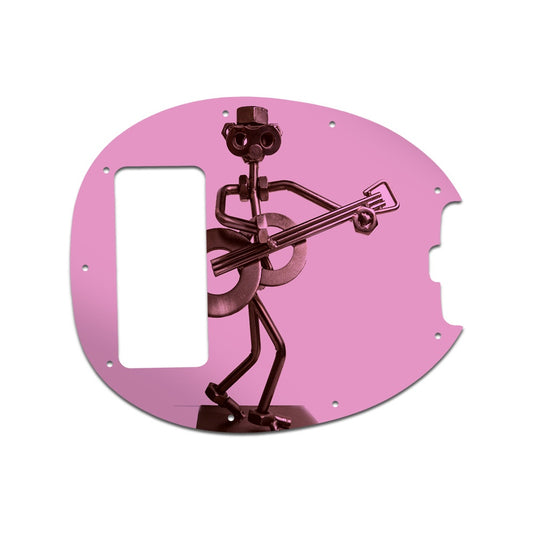 Classic Stingray 5 String Bass - Pink Mirror