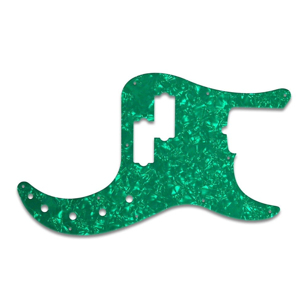 American Deluxe P Bass - Green Pearl White/Black/White 3 ply Lamination