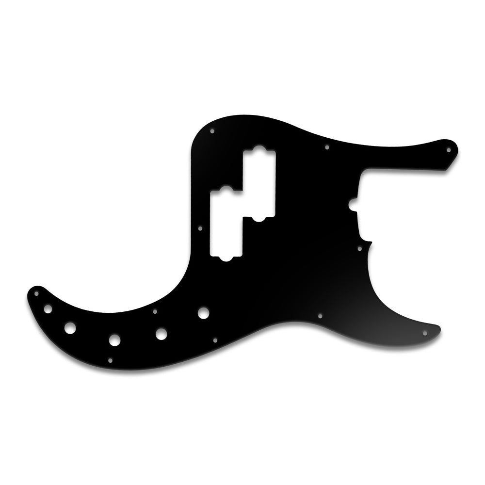 American Deluxe P Bass - Matte Black .090" / 2.29mm thick, with bevelled edge.