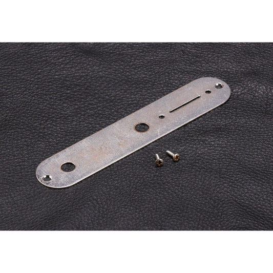 Telecaster Control Plate Relic Chrome Finish