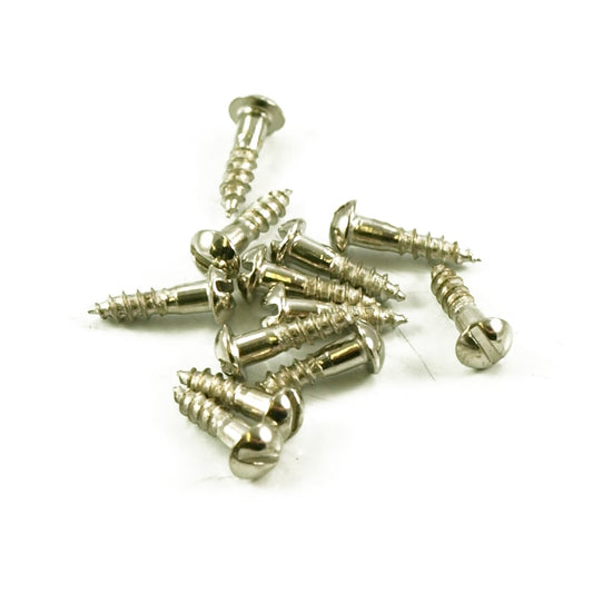 Tuning Machine Screw Slot Head Nickel (Bulk Bag of 100)