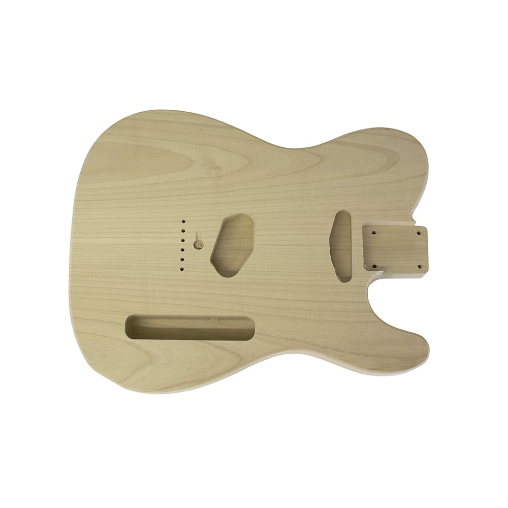 2 Piece Alder Unfinished And Unsanded Telecaster Replacement Body