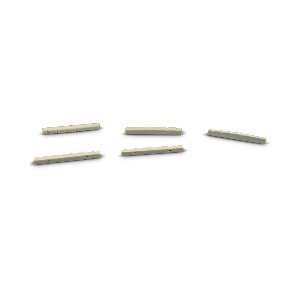 Guitar Nut for Fender, Off-White Finish, Suitable For Flat Bottom Nut Slots, 42mm Length