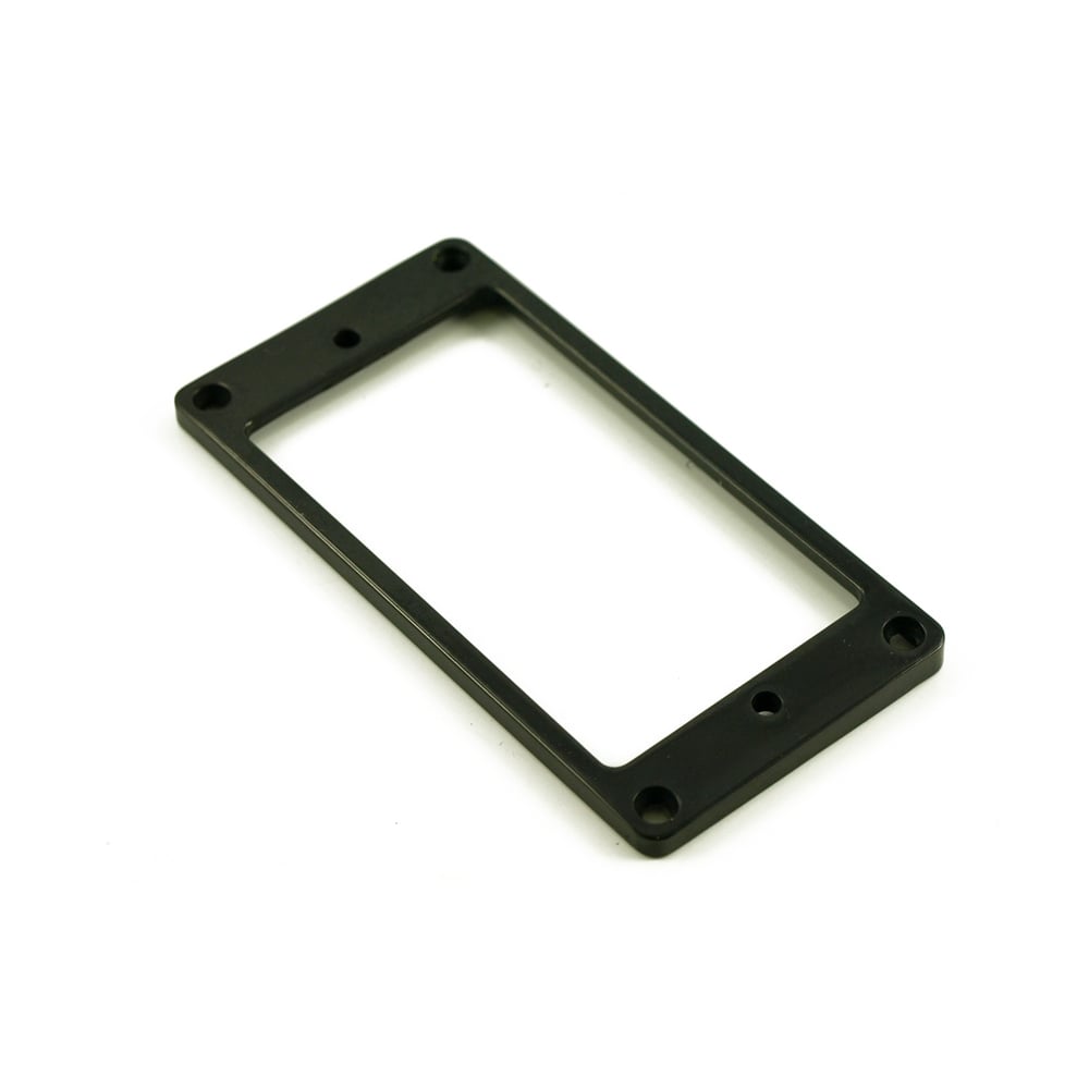 Humbucker Mounting Ring Low Black (Metal)