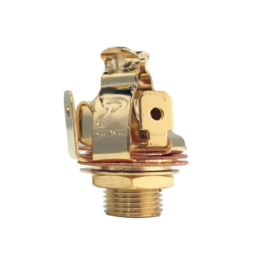 Multi-Contact 1/4" Output Jack Stereo, Gold Finish