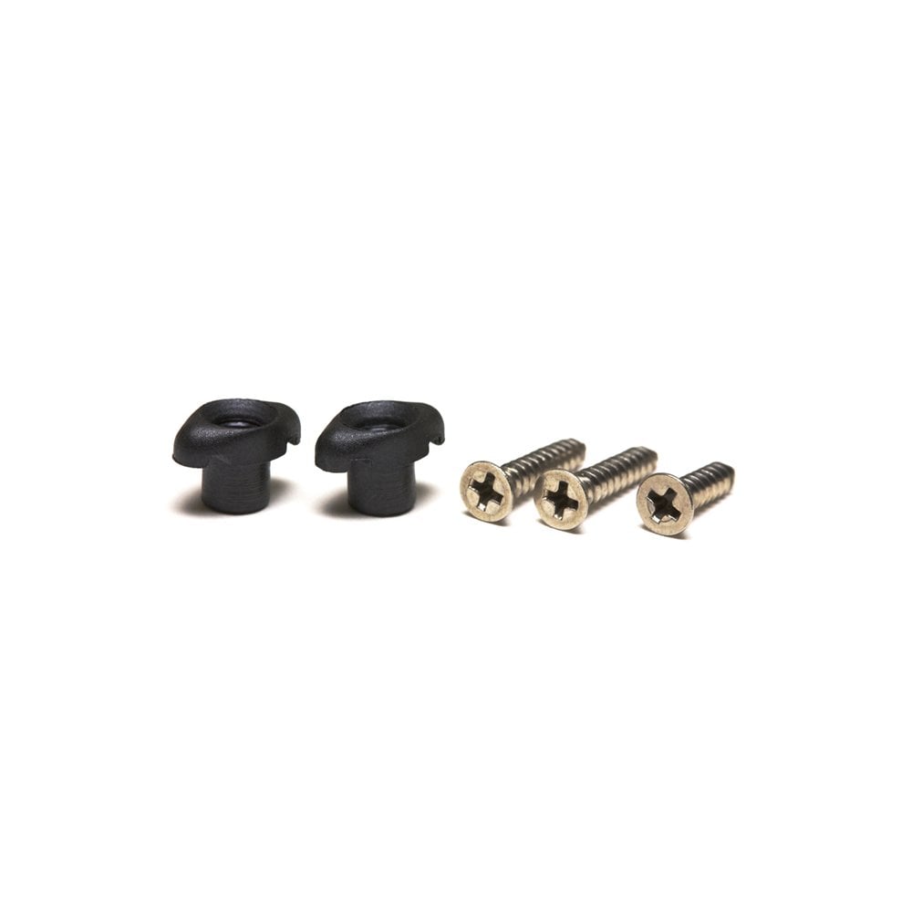 Black Tusq Sleek String Trees - Two Long With Chrome Screws Black TUSQ XL
