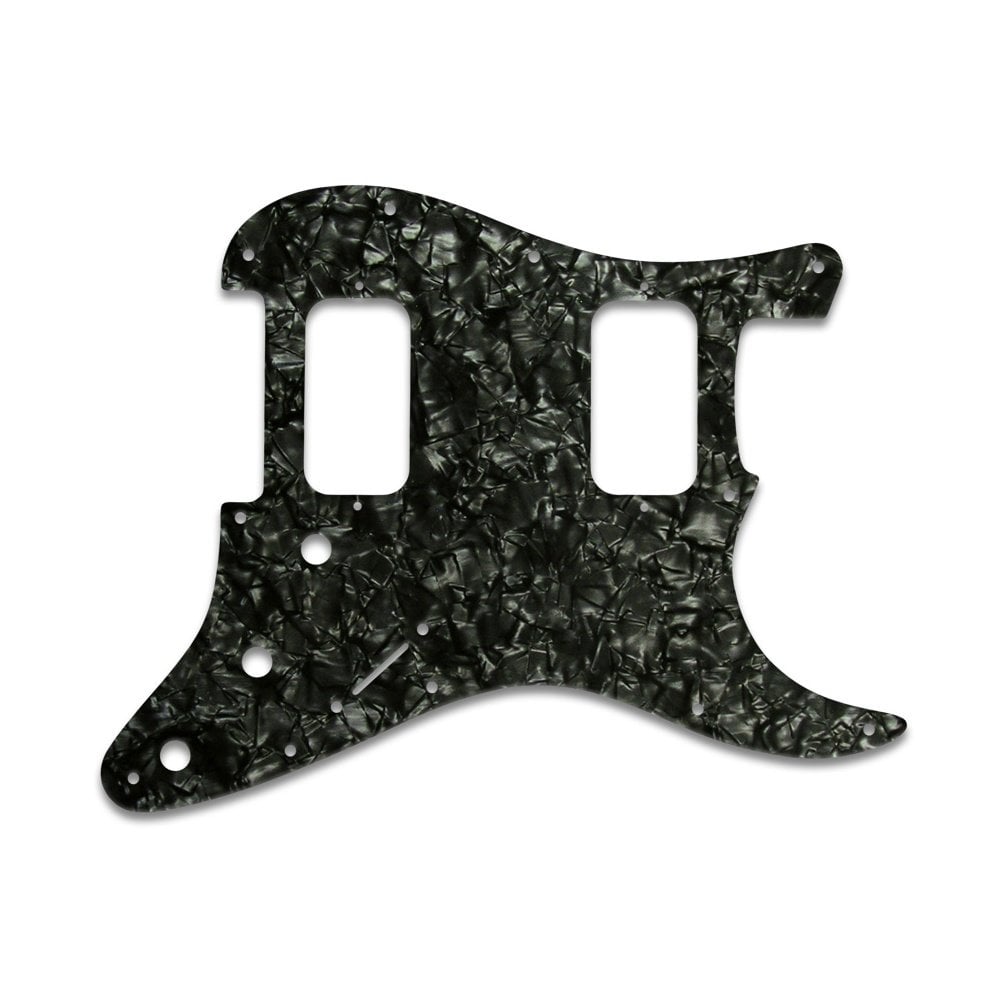 Strat Big Apple/U.S. Dbl. Fat - Black Pearl/White/Black 3 Ply