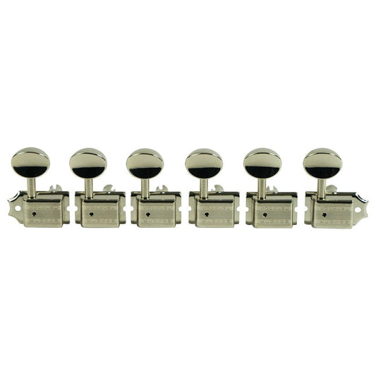 Supreme 6 In Line Oval Buttons 18:1 Gear Ratio with Staggered Safety Posts