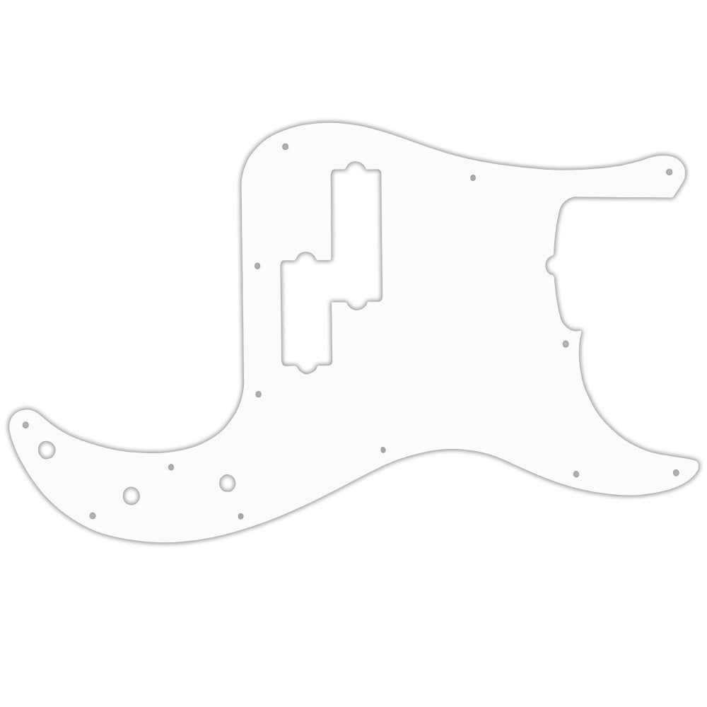 Fender 5 String American Professional Precison Bass - Thin Shiny White .060" / 1.52mm Thickness, No Bevelled Edge