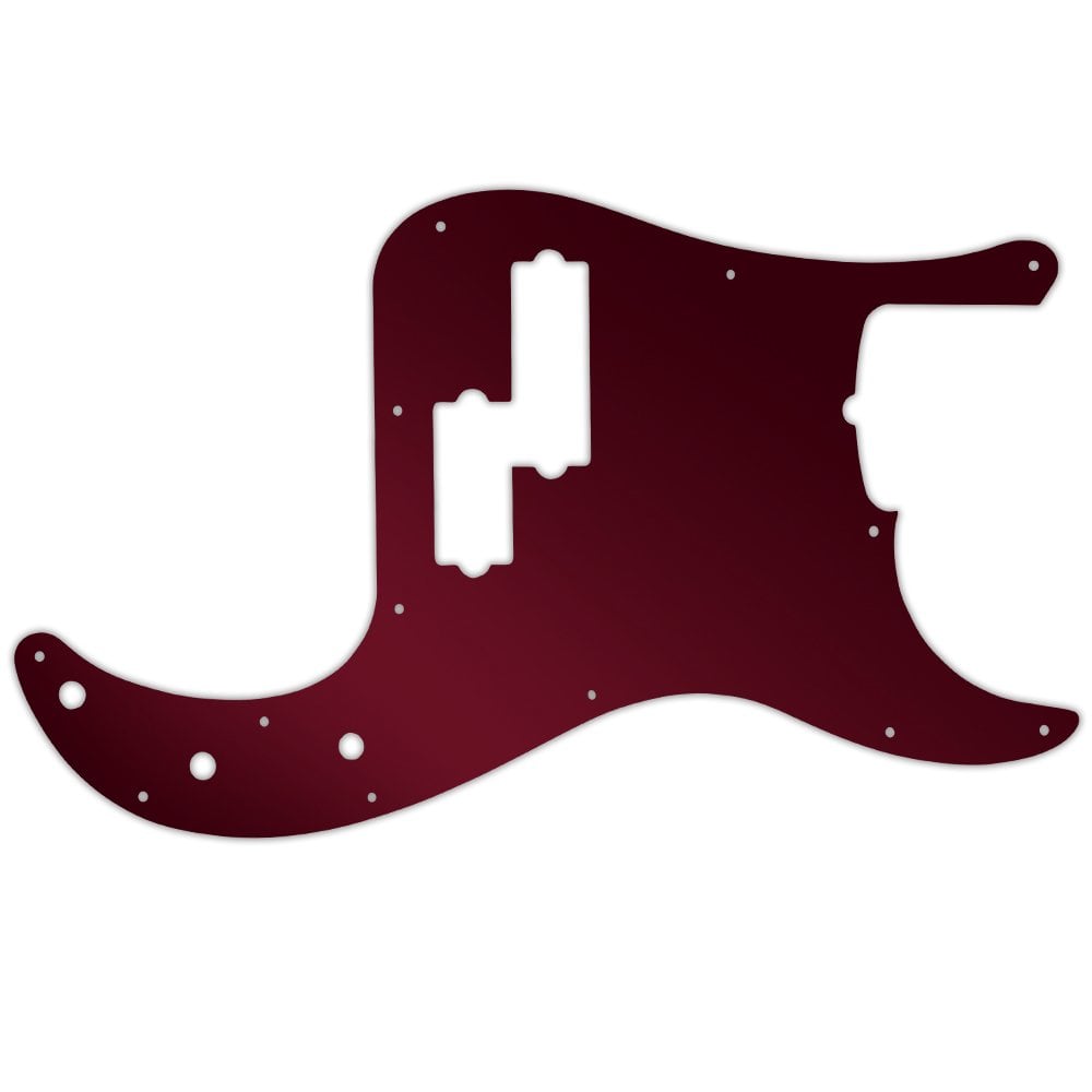 Fender 5 String American Professional Precison Bass - Red Mirror