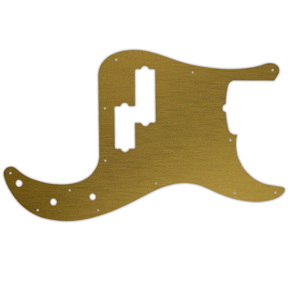 Fender 5 String American Professional Precison Bass - Brushed Gold