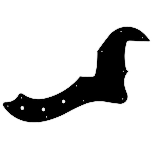 Fender American Standard Dimension Bass V - Thin Shiny Black .060" / 1.52mm Thickness, No Bevelled Edge