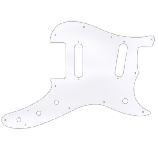 Fender Duosonic Offset SS - Clear Acrylic Thick
