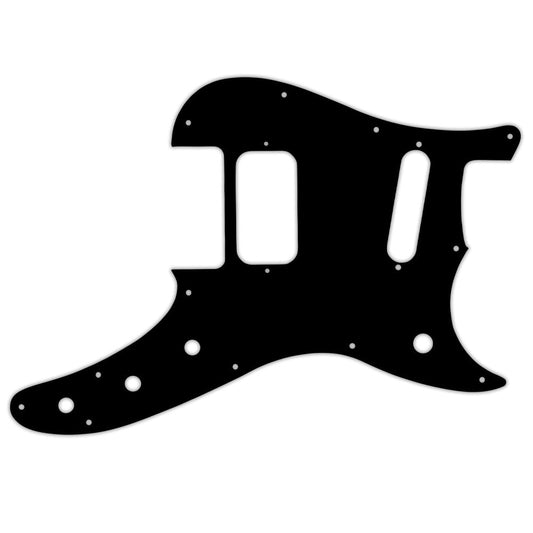 Fender Duosonic Offset HS - Solid Shiny Black .090" / 2.29mm thick, with bevelled edge