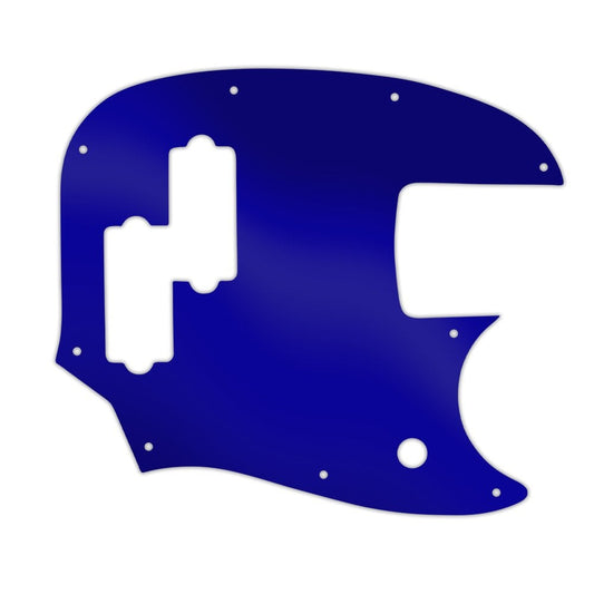 Short Scale Mustang Bass PJ -  Dark Blue Mirror