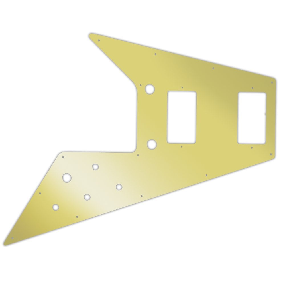Gibson Flying V '1989 to Present' '67 Reissue Model  - Gold Mirror