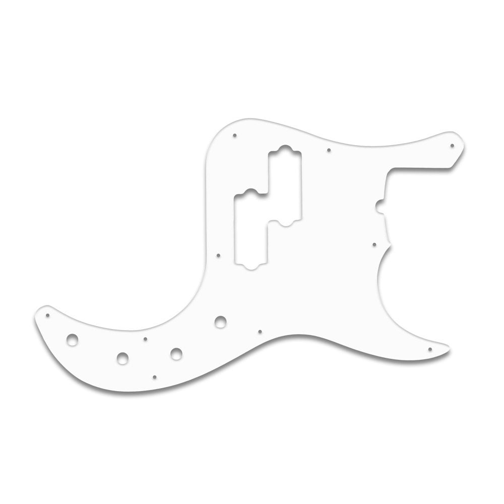 American Deluxe P Bass - White
