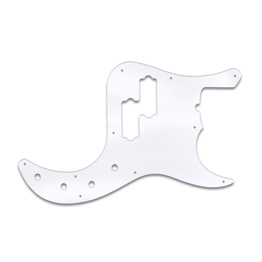 American Deluxe P Bass - Clear Acrylic (.125)