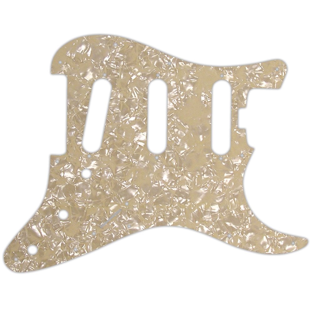 American Elite Stratocaster SSS  -  Cream Pearl C/B/C Lamination