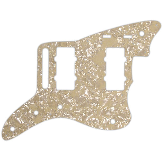 Jazzmaster 2014-2019 Made In Mexico Troy Van Leeuwen  - Cream Pearl C/B/C Lamination