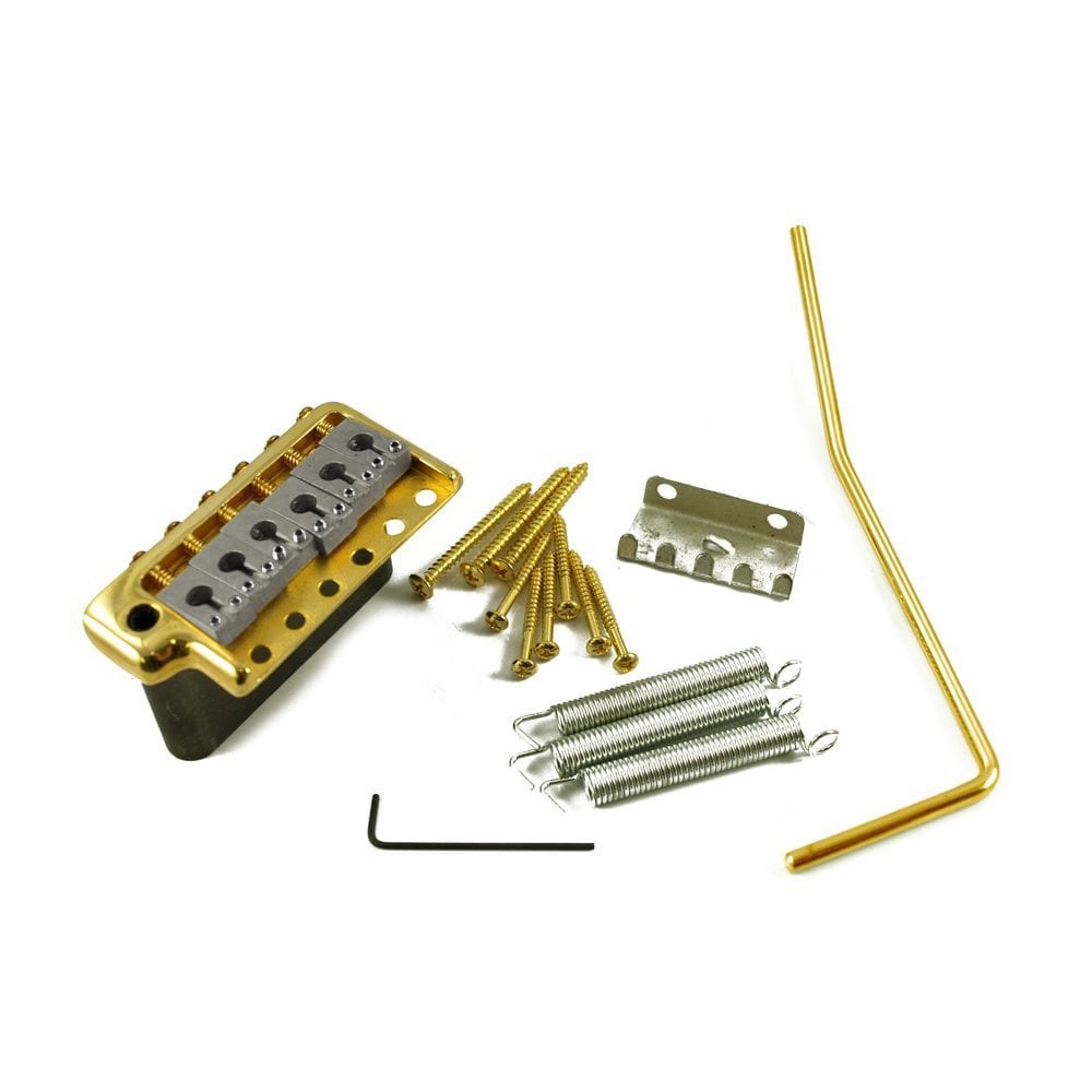 PRS Style Tremolo Bridge with mounting hardware and tremolo arm