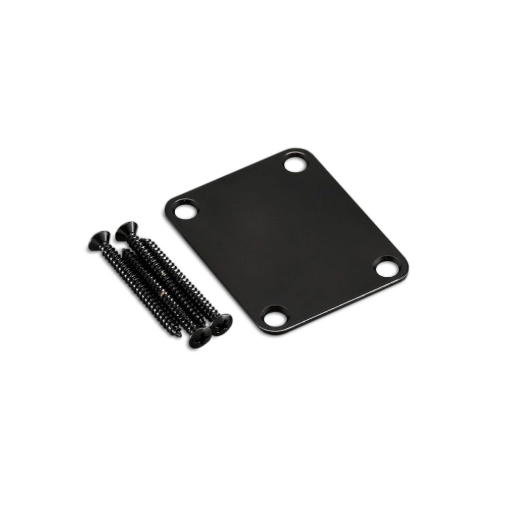Fender Replacement 4 Hole Neck Plate with Neck Screws