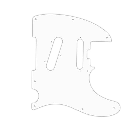 Fender Parallel Universe American Elite Nashville Telecaster HSS -  Thin Shiny White .060" / 1.52mm Thickness, No Bevelled Edge