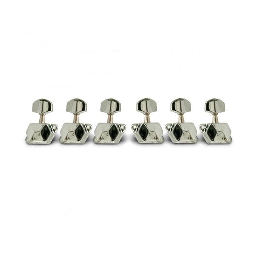 Steel String Tuners 3+3 Individual Chrome