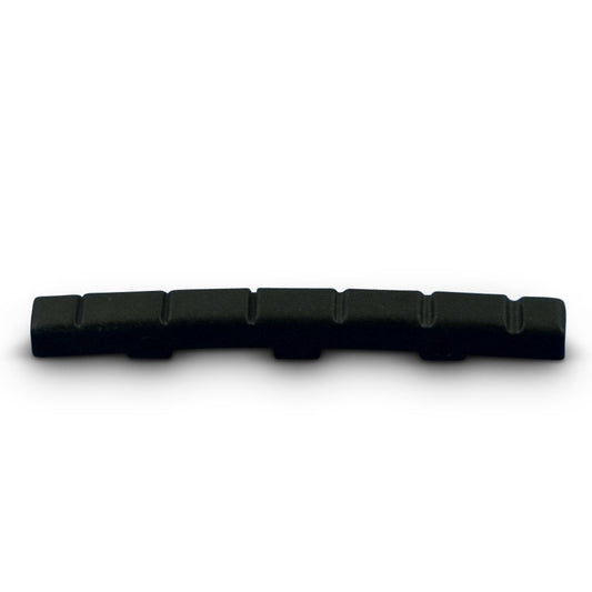 Guitar Nut for Fender, Black Finish, Suitable For Both Flat and Curved Nut Slots