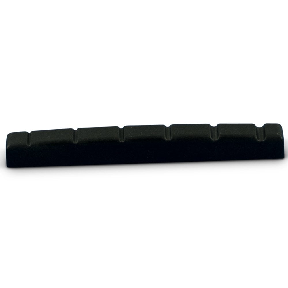 Guitar Nut for Fender, Black Finish, Suitable For Flat Bottom Nut Slots, 42mm Length