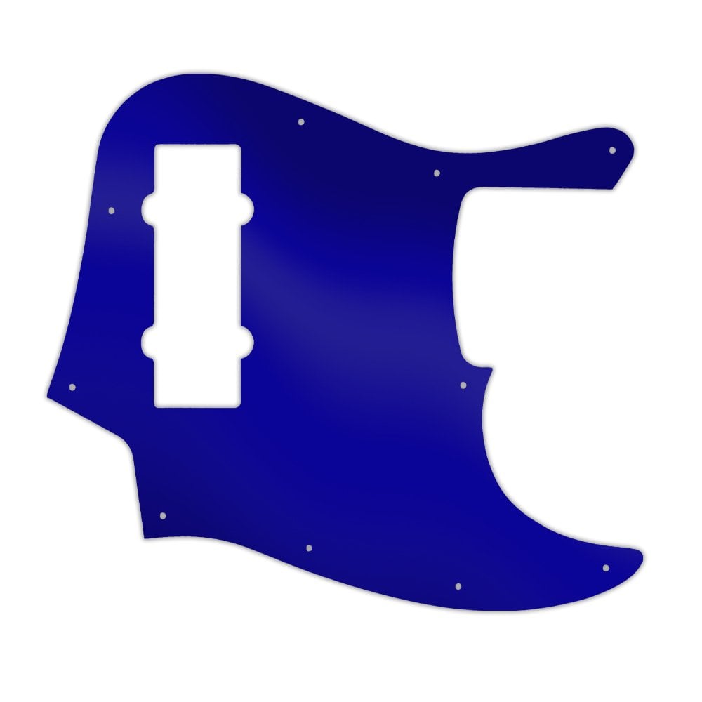 2014 Made In China 5 String Modern Player Jazz Bass V Satin -  Dark Blue Mirror