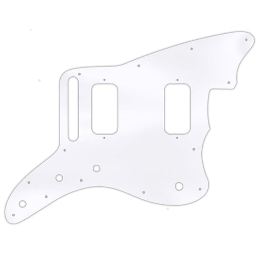Jazzmaster HH  - Clear Acrylic Thick