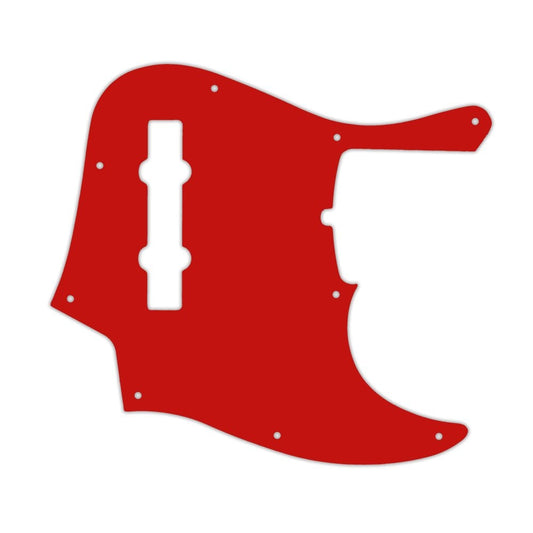2019 5 String American Ultra Jazz Bass V  -  Red Black Red