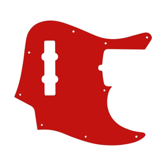 2019 4 String American Ultra Jazz Bass -  Red Black Red