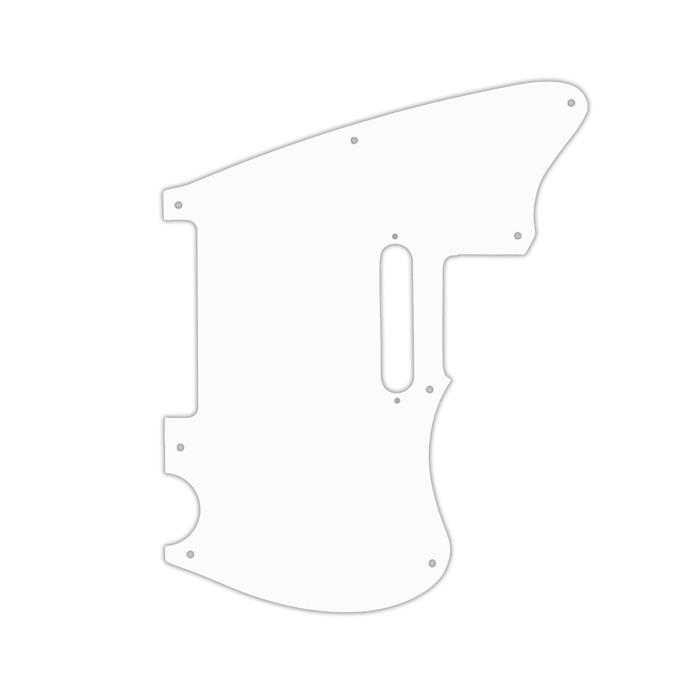 Squier By Fender 2020 Paranormal Offset Telecaster - Solid Shiny White .090" / 2.29mm thick, with bevelled edge