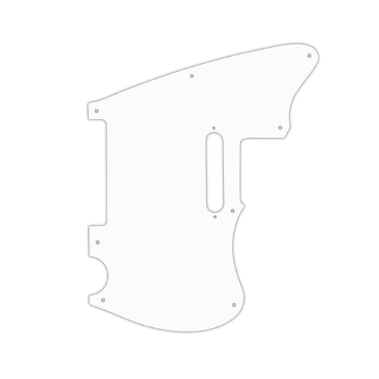 Squier By Fender 2020 Paranormal Offset Telecaster - Solid Shiny White .090" / 2.29mm thick, with bevelled edge