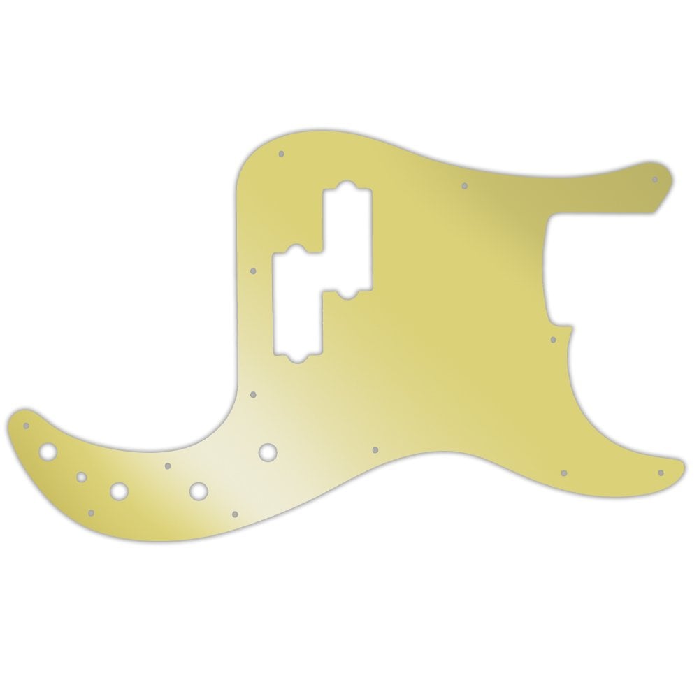 Made In Mexico Deluxe Active Special and Player Plus Active Precision Bass - Gold Mirror