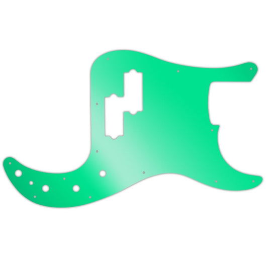 Made In Mexico Deluxe Active Special and Player Plus Active Precision Bass - Green Mirror