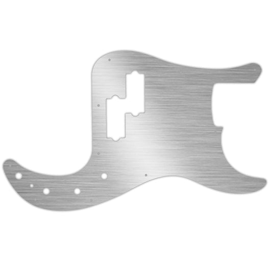 Made In Mexico Deluxe Active Special and Player Plus Active Precision Bass - Brushed Silver (Simulated)