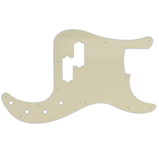 Made In Mexico Deluxe Active Special and Player Plus Active Precision Bass - Parchment Solid