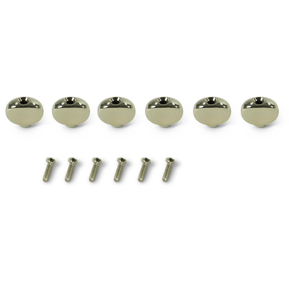 Revolution Button Small Oval Set of 6