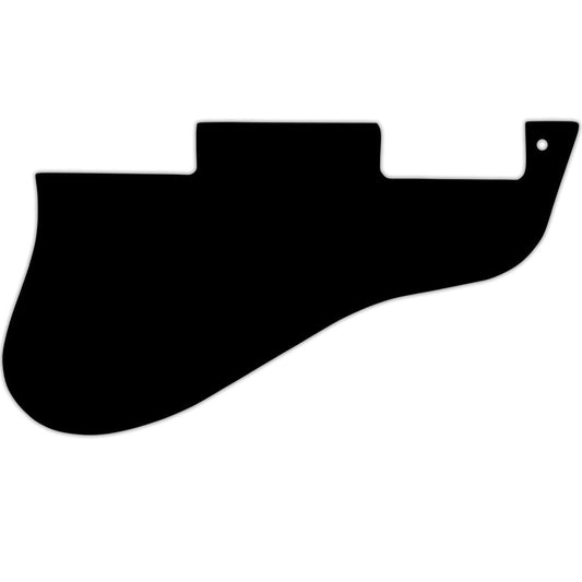 ES-335 Replacement Pickguard for Original or Reissue Model Shiny Black 2.29mm thick with bevelled edge