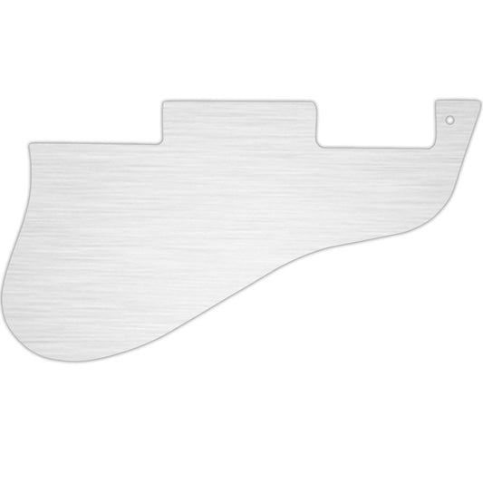 ES-335 Replacement Pickguard for USA 1960's Era Original and Reissue Models - Brushed Silver (Simulated)