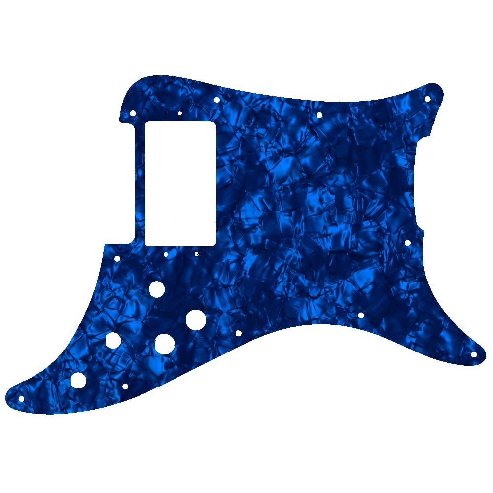 Lead I - Dark Blue Pearl Black/White/Black Lamination
