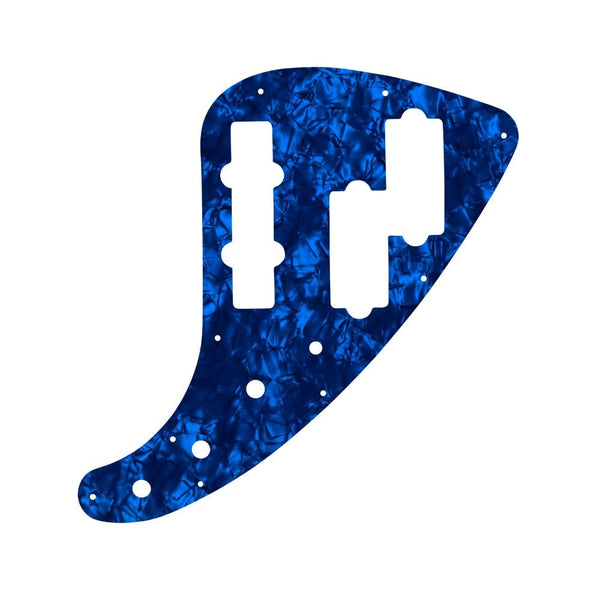 Armstrong Music - JP-90 Jazz Bass - Dark Blue Pearl Black/White