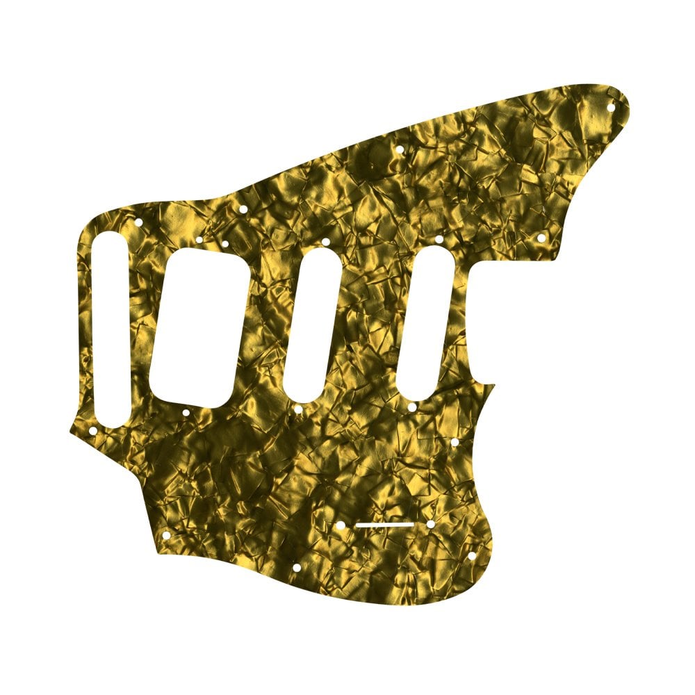 Fender Pawn Shop Jaguarillo - Gold Pearl Black/White/Black Lamination