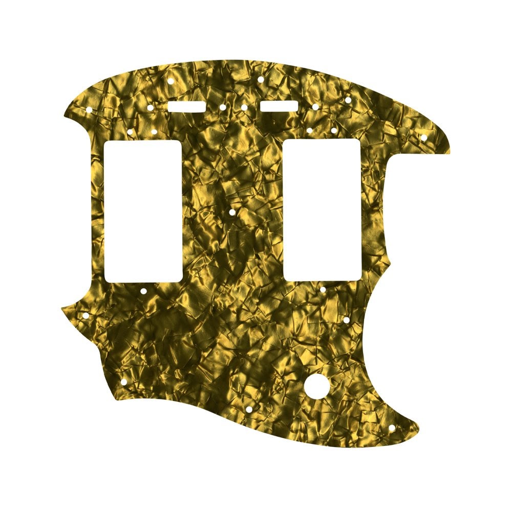 Pawn Shop Mustang Special - Gold Pearl Black/White/Black Lamination